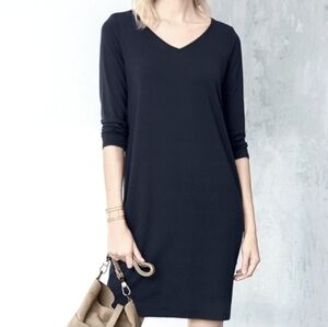 Eileen Fisher V-Neck Shift Dress